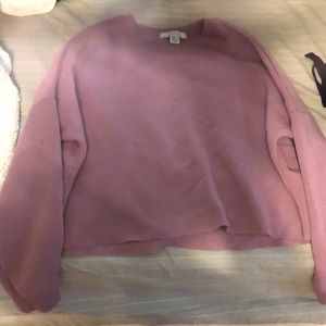 Light Purple cropped sweater